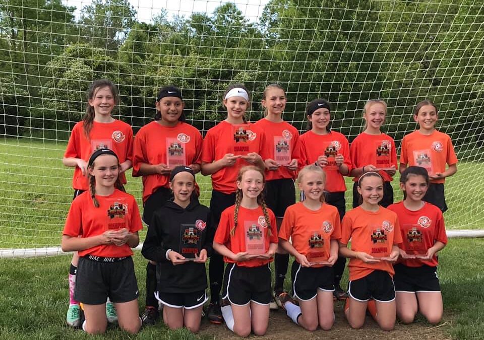 Congrats to Our Girls ’07 Orange Team