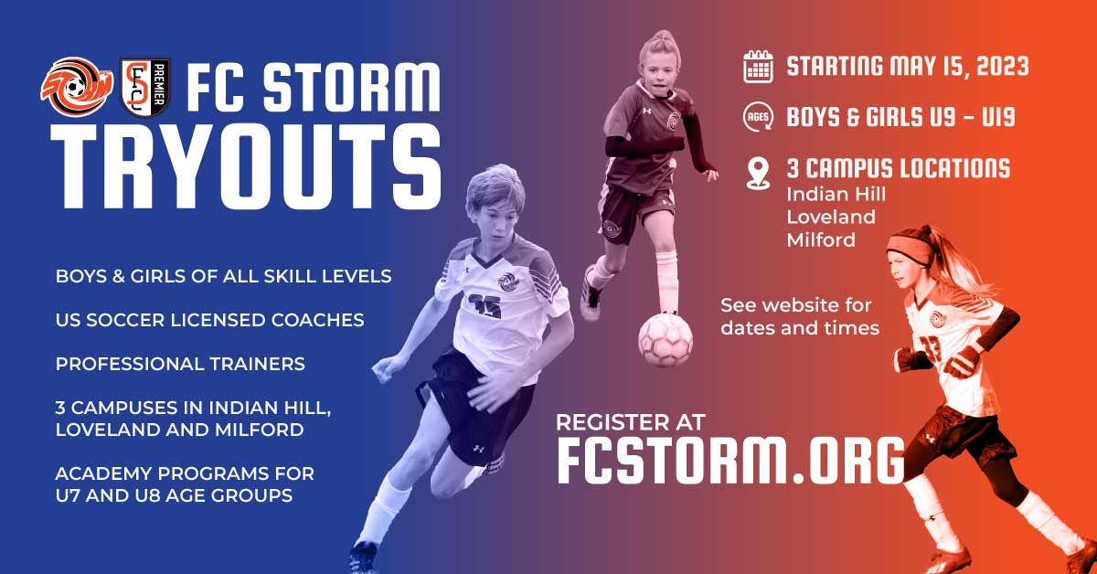 TRYOUT INFO  Storm Chasers Club